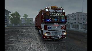 [ETS2 v1.34]Euro Truck Simulator 2 DAF XF 105 v6.3 + Tandem Trailer