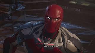 Man Bat and Red Hood - Gotham Knights Cutscene