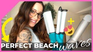 BEDHEAD BEACHWAVER and Babyliss pro Curling Iron COMBO// FOR VOLUME AND LIGHT AIRY TEXTURE!