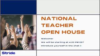 National Teacher Open House 2.24.2022