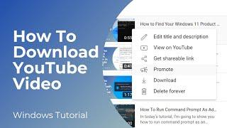 How To Download YouTube Video 2024 (All Devices)