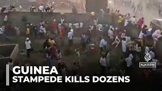 Dozens dead after stampede breaks out at Guinea football match