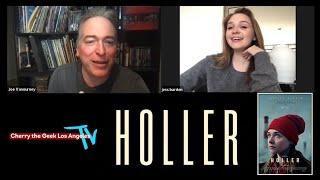 Holler INTERVIEW- Jessica Barden, actress, CHERRY THE GEEK TV