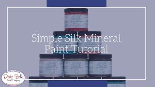 Simple Paint Furniture Tutorial: Silk Mineral Paint