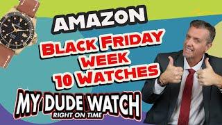 Best Affordable Men’s Watches Under $300; Amazon Black Friday Deals!