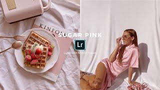 Sugar Pink Preset Lightroom Mobile Editing | C. Faith