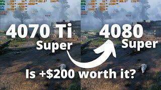 RTX 4070 Ti Super vs RTX 4080 Super: The Ultimate Comparison!!!