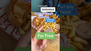 How to get Unlimited Free Raising Canes (Without Purchase)