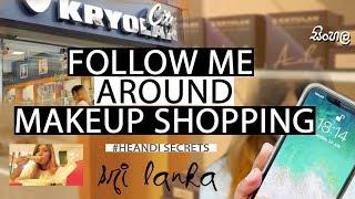 VLOG| Kryolan City| Makeup shppping| Srilanka| Follow me around|