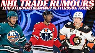 NHL Trade Rumours - Sens, Oilers & Islanders + NHLPA CTE Committee, Canucks Aman on Waivers