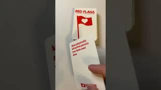 Red Flags! but all the cards are white