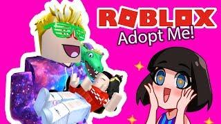 ПОЗЗИ ? Нашла нового папу в Адопт Ми Роблокс Roblox Adopt Me с Машкой