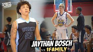 Jaythan Bosch AAU Debut With FLORIDA SHARKS vs. 1 Family