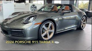 2024 Porsche 911 Targa 4 — Aventurine Green Metallic