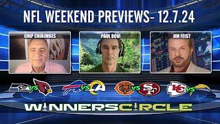 NFL Discussion Today: Seahawks vs Cardinals, Bills vs Rams, Chargers vs Chiefs & Bears vs 49ers