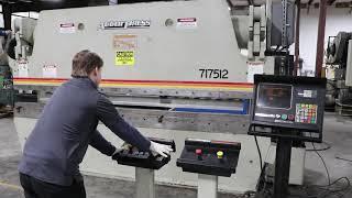 Accurpress 717512 12' x 175 Ton Press Brake w/ Hurco Autobend Back Gauge