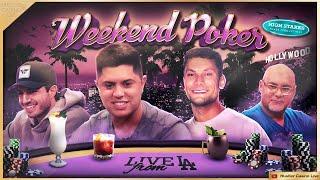 WEEKEND POKER!! $2/5 Cash Game w/ Mariano, Dylan, Neve, Nikos & Ryder Beer - Commentary by Charlie