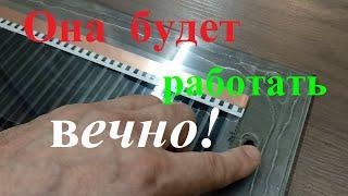 Греющая панель из ИК плёнки! Не боится зубов, когтей и воды! Как изготовить и где применить!