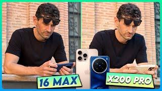 vivo X200 PRO vs iPhone 16 PRO MAX | La COMPARATIVA del AÑO