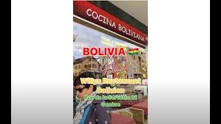 Bolivia  Willy’s Restaurant Bolivien, Rue de la Servette 21, Genève