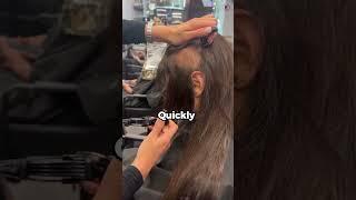 Stuck with salon hair damage? Find your solution with Halo Extensions! #hairextensions #extensions