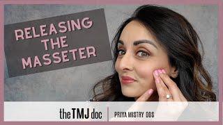 Releasing the Masseter - Priya Mistry, DDS (the TMJ doc) #tmj #tmjexercises #jawpopping