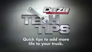 Dee Zee Tech Tips: Crossover Tool Box Installation