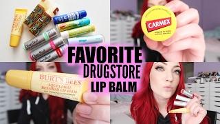 FAVORITE DRUGSTORE LIP BALMS