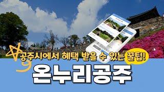 공주시에서 다양한 혜택을 받을 수 있는 꿀팁! 온누리공주