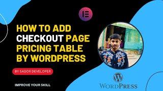 How To Create [Elementor+WooCommerce] Make 100% FUNCTIONAL Pricing Table || Payment Getway ||