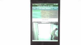 Celius-Access Entry (Demo) IP Camera Viewer iPhone 4