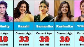 REAL AGE Of South Indian Actresses in 2024 | Info2Data |