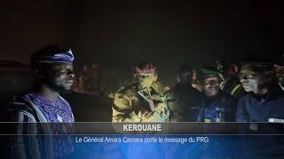 KEROUANE / SEJOUR DU GENERAL AMARA CAMARA. RTG GUINEE 224