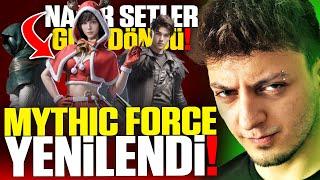 MYTHİC FORCE YENİLENDİ!! NADİR SETLER GERİ DÖNDÜ!! PUBG Mobile