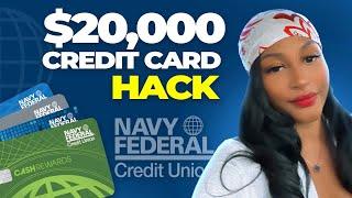 Navy Federal $20,000 | Credit card APPROVAL w/ BAD credit