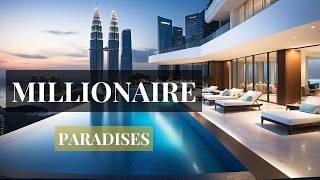 5 LUXURY Destinations MILLIONAIRES Call Home!