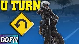 How To Perform A Motorcycle U-TURN!