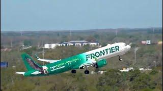 Frontier Pratt Whitney Green Machine Spotting TPA