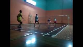 Badminton Backhand Smash