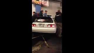 Lincoln tech Dyno run needed people on door rails spinning out