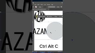 Azan Name Logo Design in Illustrator #MuHaMmAd GrApHiCs 8998