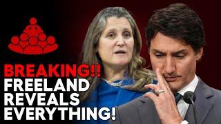 Freeland EXPOSES Trudeau's TOXIC Leadership In Her New BOOK!