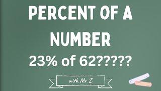 How to Take a Percent of a Number