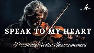 Violin Instrumental Worship/SPEAK TO MY HEART/Background Music