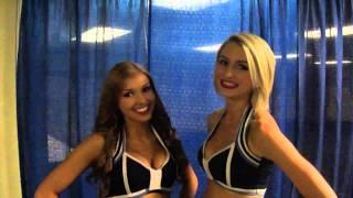 VANIER O-WEEK 2014: THE ARGOS CHEERLEADERS BLEED BLUE