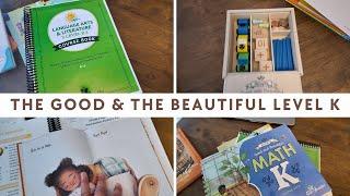 The Good and The Beautiful Kindergarten Curriculum Review: Language Arts, Math, and Handwriting