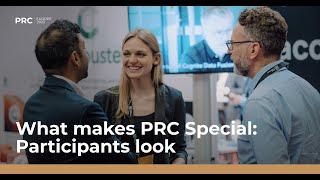 What makes PRC special: participants look | PRC Europe 2023