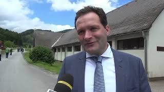 MEMA TV NEWS - Bundesminister für Landwirtschaft Norbert Totschnig besuchte die LFS Hafendorf