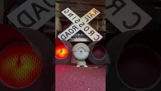 Railroad Crossing Signal Test Run w/ Safetran 2nd Gen Mechanical Bell