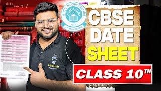 CBSE Date Sheet 2025 | Class 10 Date Sheet Date Out Expected Dates of Exams I A4S